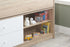 Leyton Cabin Bed White & Oak Effect